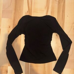 Princess Polly Backless Long Sleeve Top